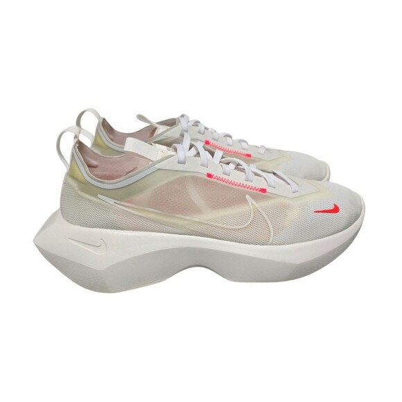 Nike Vista Lite Shoes Womens Size 11.5 Running Sneakers White Red CI0905-100 - Picture 6 of 10